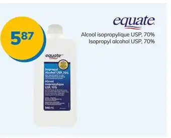 Accès pharma Equate Isopropyl alcohol USP offer