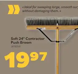 Matériaux Pont Masson Soft 24 Contractor Push Broom offer