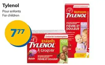 Accès pharma Tylenol For children offer