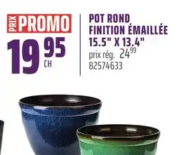 Gagnon - La Grande Quincaillerie POT ROND FINITION ÉMAILLÉE 15.5 X 13.4 offer
