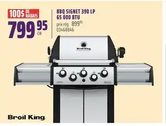Gagnon - La Grande Quincaillerie BBQ SIGNET 390 LP 65 000 BTU BROIL KING offer