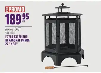 Gagnon - La Grande Quincaillerie FOYER EXTÉRIEUR HEXAGONAL PHYRA 27 X 35 offer
