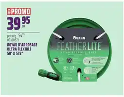Gagnon - La Grande Quincaillerie BOYAU D'ARROSAGE ULTRA FLEXIBLE 50' X 5/8 Flexon offer
