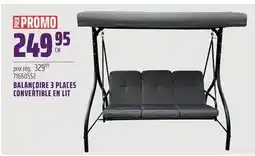 Gagnon - La Grande Quincaillerie BALANÇOIRE 3 PLACES CONVERTIBLE EN LIT offer