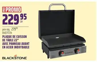 Gagnon - La Grande Quincaillerie PLAQUE DE CUISSON DE TABLE 22 AVEC PANNEAU AVANT EN ACIER INOXYDABLE BLACKSTONE offer