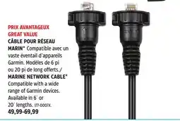 Canadian Tire MARINE NETWORK CABLE offer