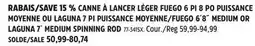 Canadian Tire FUEGO 6´8˝ MEDIUM OR LAGUNA 7´ MEDIUM SPINNING ROD offer