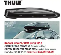 Canadian Tire THULE CONVOY XT ROOFTOP CARGO BOX offer