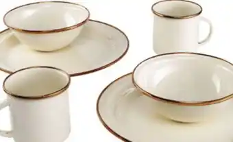 Canadian Tire GSI OUTDOORS MESA 6 PC/2 PERSON ENAMELWARE TABLESET offer