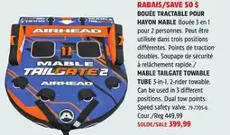 Canadian Tire MABLE TAILGATE TOWABLE TUBE offer