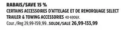Canadian Tire TRAILER & TOWING ACCESSORIES offer