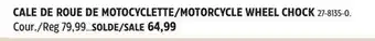 Canadian Tire MOTOMASTER MOTORCYCLE WHEEL CHOCK offer