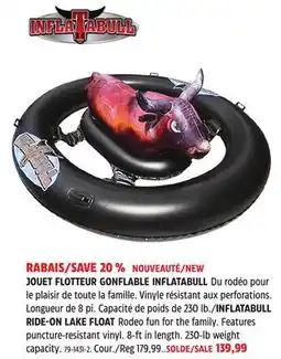 Canadian Tire RIDE-ON LAKE FLOAT offer