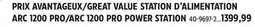Canadian Tire ARC 1200 PRO POWER STATION offer