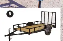 Canadian Tire 5´ X 10´ UTILITY TRAILER WITH GATE offer