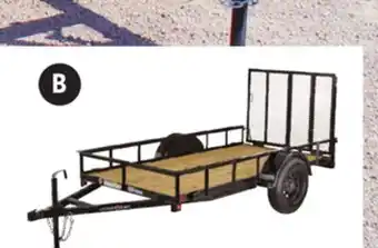 Canadian Tire 5´ X 10´ UTILITY TRAILER WITH GATE offer