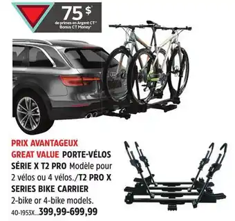 Canadian Tire SERIES BIKE CARRIER offer