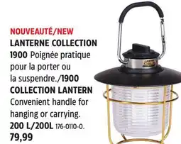 Canadian Tire 1900 COLLECTION LANTERN offer