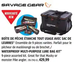 Canadian Tire WATERPROOF MULTIPURPOSE LURE BAG KIT offer