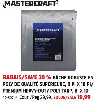 Canadian Tire PREMIUM HEAVY DUTY POLY TARP, 8´ X 10´ offer
