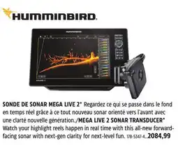 Canadian Tire MEGA LIVE 2 SONAR TRANSDUCER offer