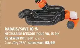 Canadian Tire RV SEWER KIT, 15-F offer