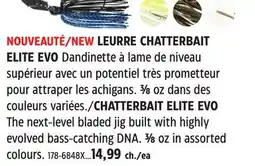 Canadian Tire CHATTERBAIT ELITE EVO offer
