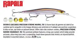 Canadian Tire Rapala MAVRIK CRANKBAIT, 110 offer