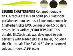 Canadian Tire CHATTERSPIKE offer