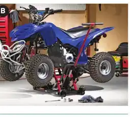 Canadian Tire COMPLETE LIFT MOTORCYCLE/ATV JACK 1500LBS offer