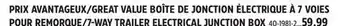 Canadian Tire 7-WAY TRAILER ELECTRICAL JUNCTION BOX offer