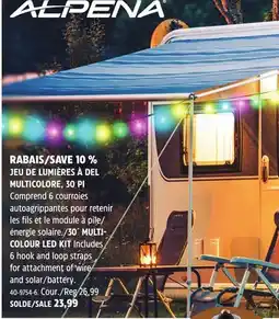 Canadian Tire 30´ MULTI COLOUR LED KIT offer