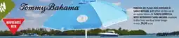Canadian Tire TOMMY BAHAMA 6' BEACH UMBRELLA WITH INTEGRATED SAND ANCHOR offer