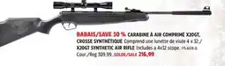 Canadian Tire X20GT SYNTHETIC AIR RIFLE offer
