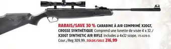 Canadian Tire X20GT SYNTHETIC AIR RIFLE offer