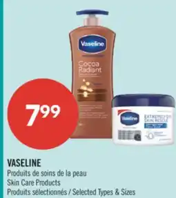 Pharmaprix VASELINE Skin Care Products offer