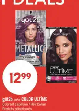 Pharmaprix göt2b or COLOR ULTÎME Hair Colour offer