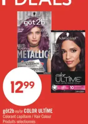 Pharmaprix göt2b or COLOR ULTÎME Hair Colour offer