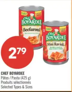 Pharmaprix CHEF BOYARDEE Pasta offer