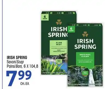Uniprix IRISH SPRING Savon,Pains /Soap Bars offer