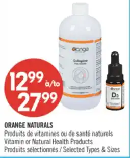 Pharmaprix ORANGE NATURALS Vitamin or Natural Health Products offer