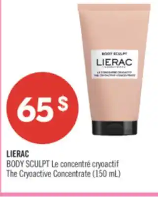 Pharmaprix LIERAC BODY SCULPT The Cryoactive Concentrate offer