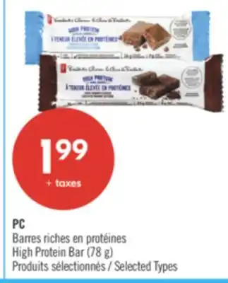 Pharmaprix PC High Protein Bar (78 g) offer