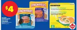 Real Canadian Superstore No Name Stuffed Chicken, Selected Varieties or Lunchables offer