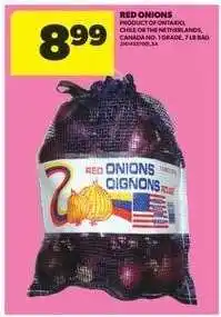 Real Canadian Superstore RED ONIONS offer