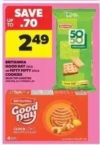 Real Canadian Superstore Britannia Good Day or Fifty Fifty Cookies offer