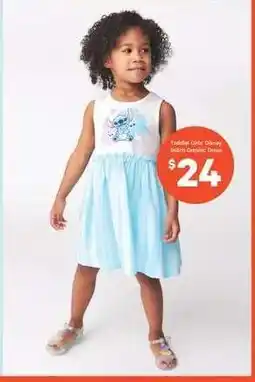 Real Canadian Superstore Toddler Girls' Disney Stitch Graphic Dress offer