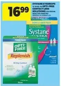 Real Canadian Superstore Systane Eyedrops & Opti-Free Contact Lens Solutions offer