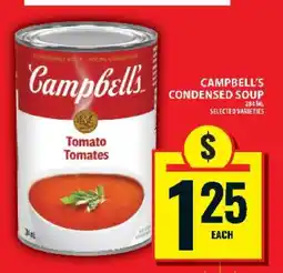 Food Basics CAMPBELL’S CONDENSED SOUP offer