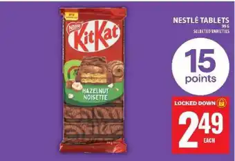 Food Basics Nestlé KitKat Hazelnut Noisette offer